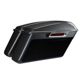 HR3 Gauntlet Gray Metallic / Vivid Black 2021SGS Hard Saddlebags (Regular) For Harley Touring 14-23